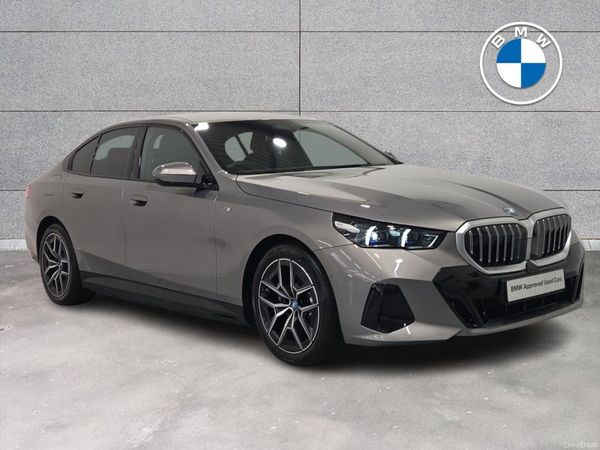 BMW 5-Series Saloon, Petrol Plug-in Hybrid, 2025, Grey