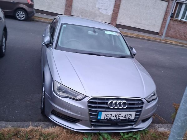 Audi A3 Saloon, Petrol, 2015, Silver