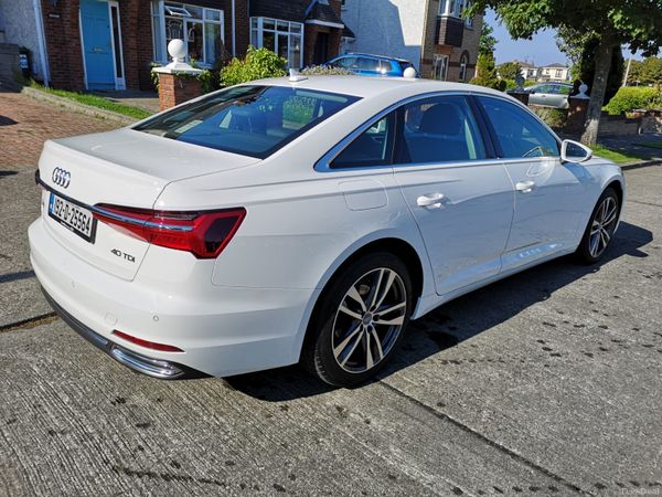 Audi A6 Saloon, Diesel, 2019, White