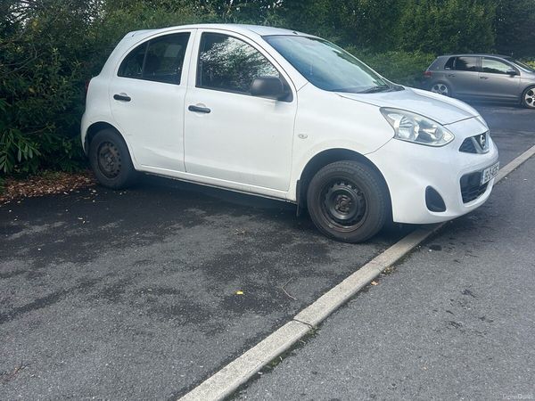 Nissan Micra Hatchback, Petrol, 2015, White