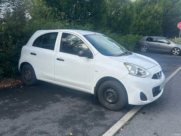 Nissan Micra Hatchback, Petrol, 2015, White