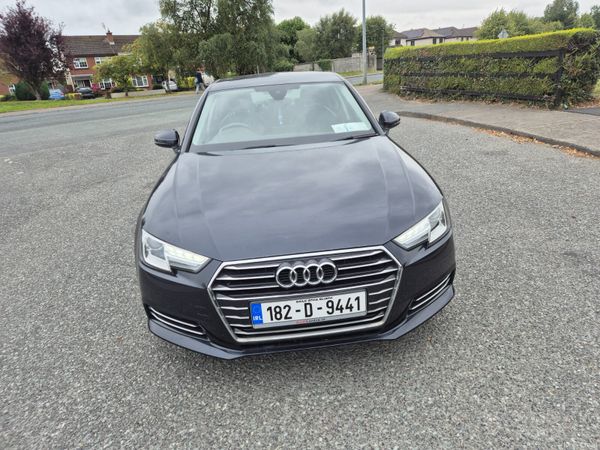 Audi A4 Saloon, Petrol, 2018, Blue