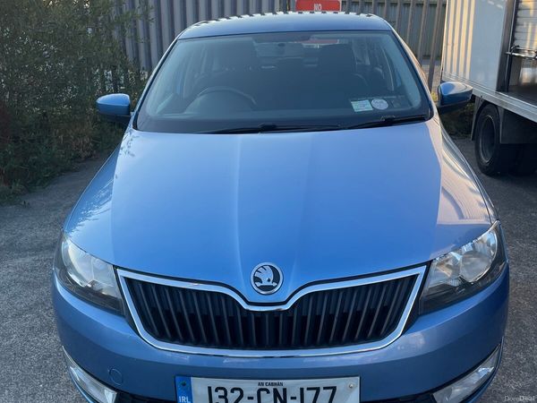 Skoda Rapid Saloon, Diesel, 2013, Blue