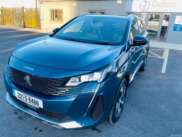 Peugeot 3008 MPV, Diesel, 2022, Blue