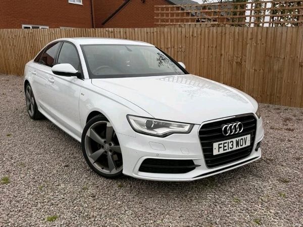 Audi A6 Saloon, Diesel, 2013, White