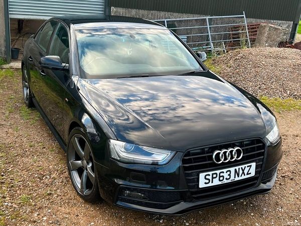 Audi A4 Saloon, Diesel, 2013, Black