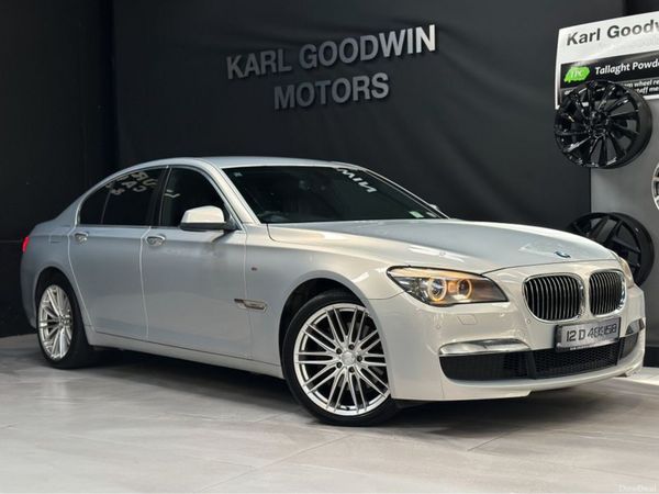 BMW 7-Series Saloon, Diesel, 2012, Silver