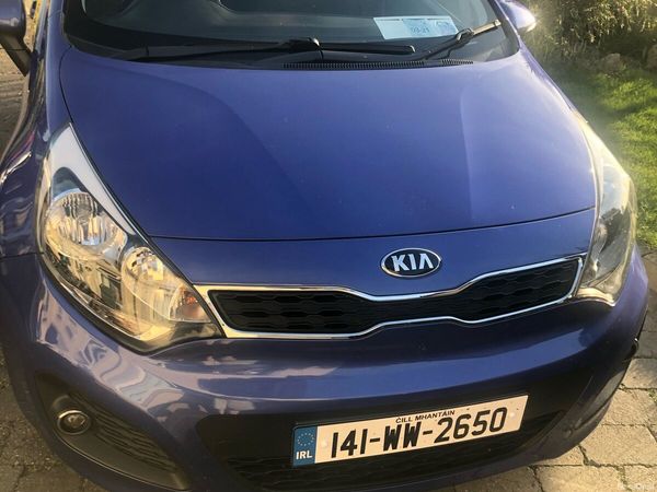 Kia Rio Hatchback, Petrol, 2014, Blue