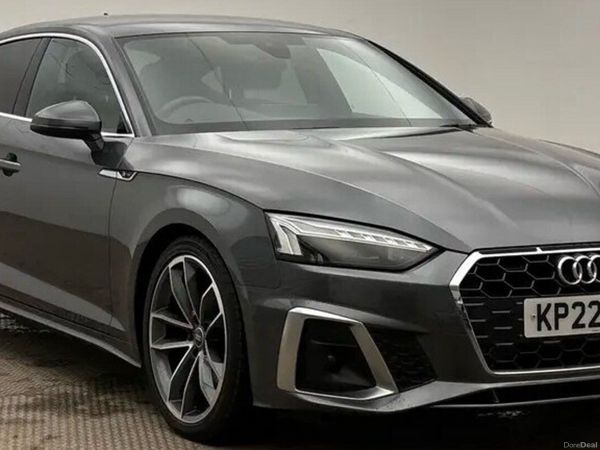 Audi A5 Hatchback, Diesel Hybrid, 2022, Grey