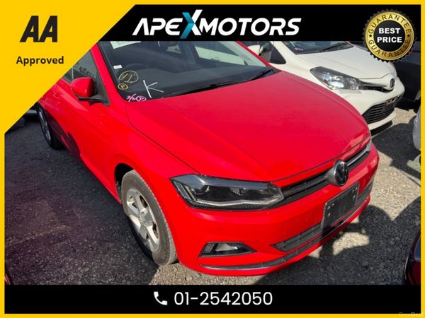 Volkswagen Polo Hatchback, Petrol, 2020, Red