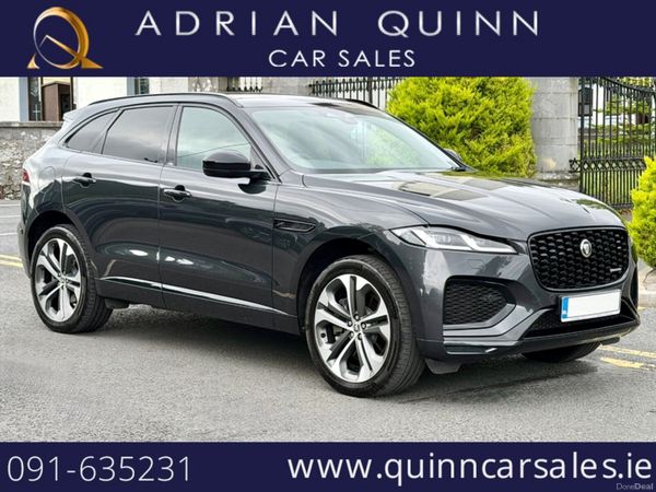 Jaguar F-Pace SUV, Petrol Plug-in Hybrid, 2024, Grey