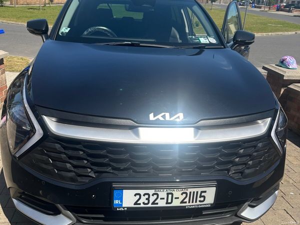 Kia Sportage SUV, Diesel Hybrid, 2023, Black