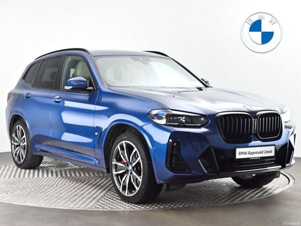 BMW X3 SUV, Petrol Plug-in Hybrid, 2024, Blue