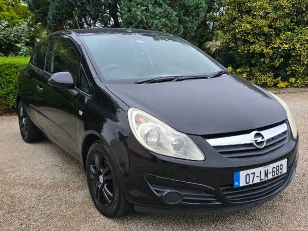 Opel Corsa Hatchback, Petrol, 2007, Black