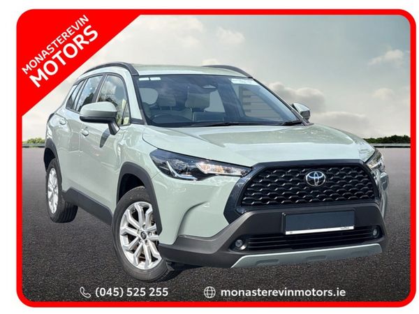 Toyota Corolla Cross SUV, Petrol Hybrid, 2024, Green