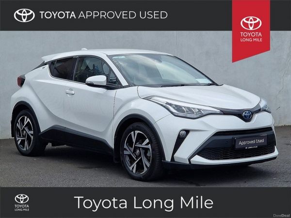 Toyota C-HR SUV, Petrol Hybrid, 2022, White