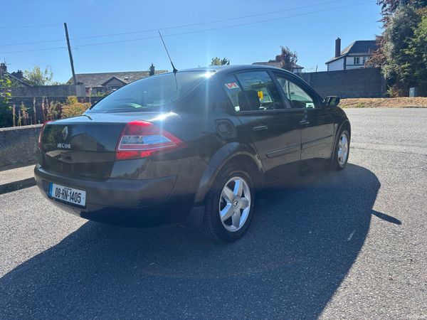 Renault Megane Saloon, Petrol, 2008, Black