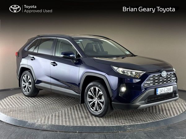 Toyota RAV4 SUV, Petrol Hybrid, 2024, Blue