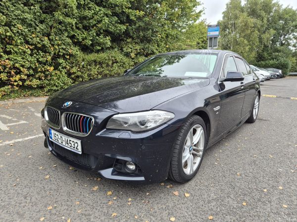 BMW 5-Series Saloon, Diesel, 2015, Black