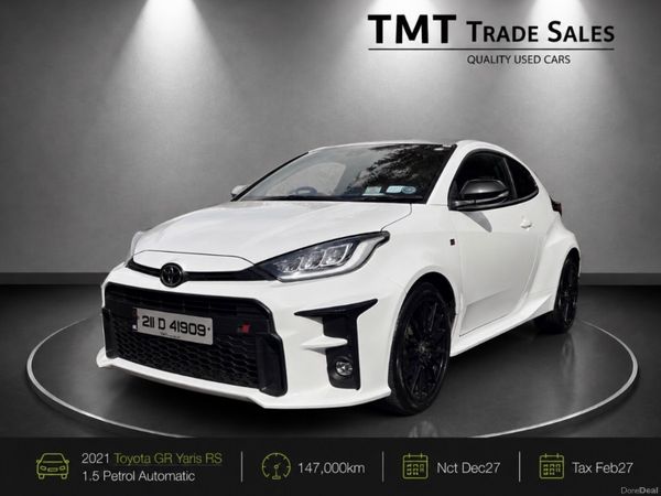Toyota GR Yaris Hatchback, Petrol, 2021, White