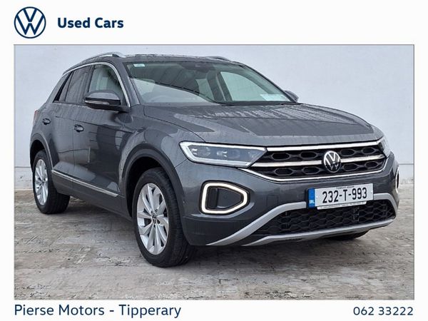 Volkswagen T-Roc SUV, Petrol, 2023, Grey