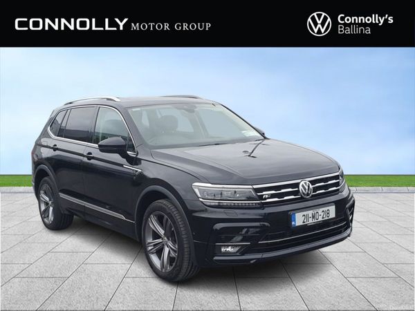Volkswagen Tiguan Allspace SUV, Diesel, 2021, Black