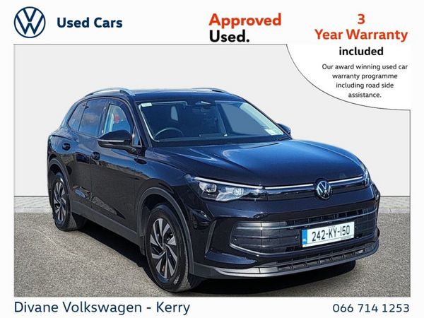Volkswagen Tiguan SUV, Diesel, 2024, Black