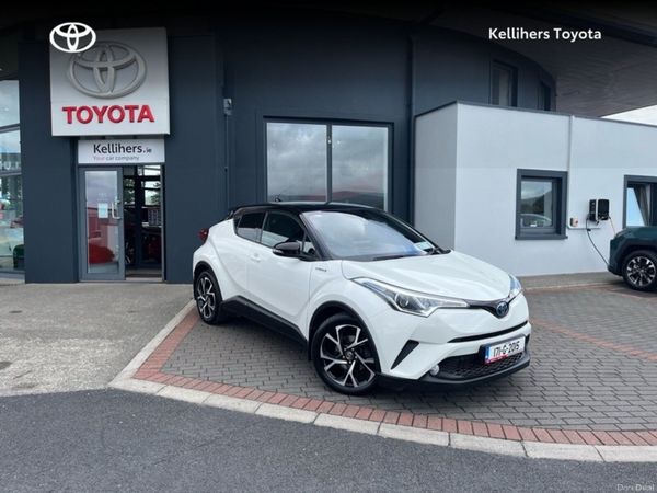 Toyota C-HR SUV, Petrol Hybrid, 2017, White