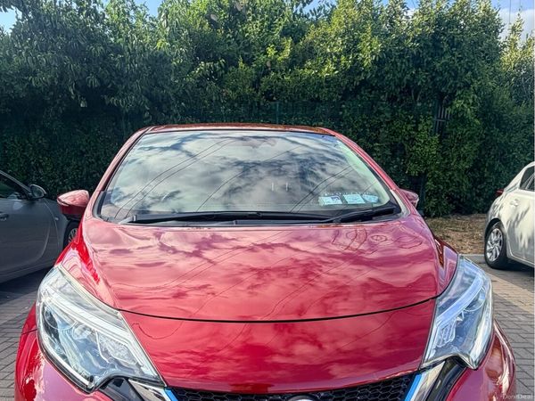 Nissan Note MPV, Petrol Hybrid, 2017, Red
