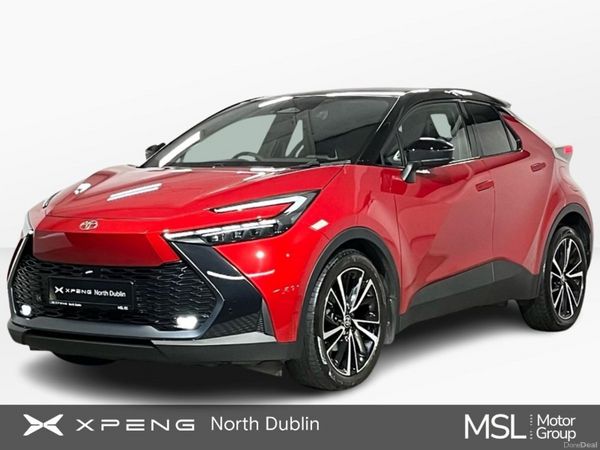Toyota C-HR Hatchback, Petrol Hybrid, 2024, Red