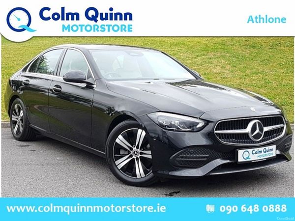 Mercedes-Benz C-Class Saloon, Diesel Hybrid, 2023, Black