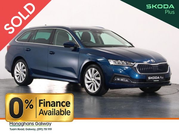 Skoda Octavia Estate, Diesel, 2022, Blue