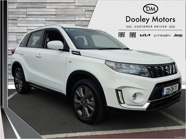 Suzuki Vitara SUV, Petrol Hybrid, 2023, White