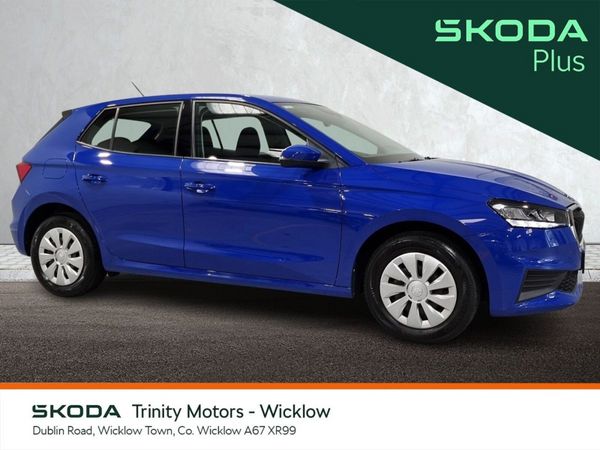 Skoda Fabia Hatchback, Petrol, 2023, Blue