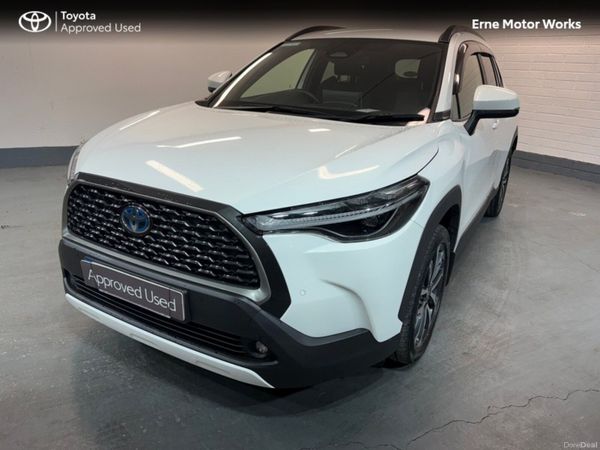 Toyota Corolla Cross Hatchback, Petrol Hybrid, 2023, White