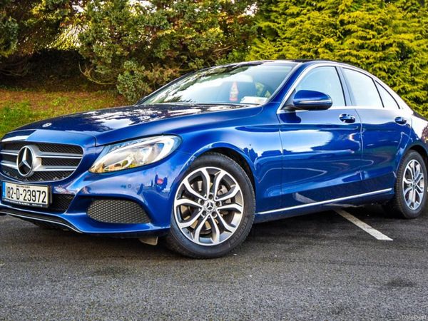 Mercedes-Benz C-Class Saloon, Diesel, 2018, Blue