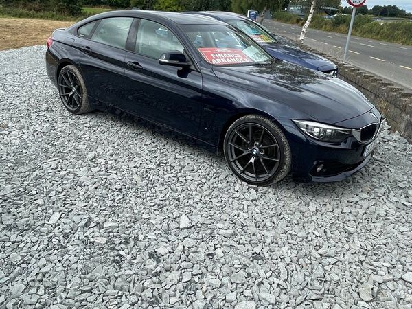 BMW 4-Series Saloon, Diesel, 2019, Blue