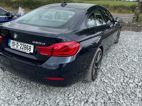 BMW 4-Series Saloon, Diesel, 2019, Blue
