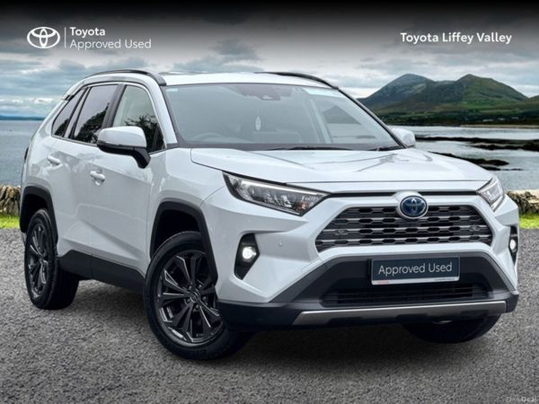 Toyota RAV4 SUV, Petrol Hybrid, 2024, White