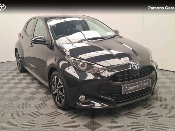 Toyota Yaris Hatchback, Petrol Hybrid, 2023, Black