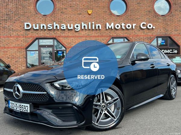 Mercedes-Benz C-Class Saloon, Petrol Plug-in Hybrid, 2022, Black