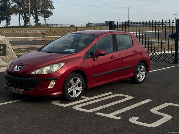 Peugeot 308 Hatchback, Diesel, 2008, Red