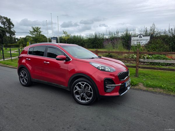 Kia Sportage SUV, Diesel, 2019, Red