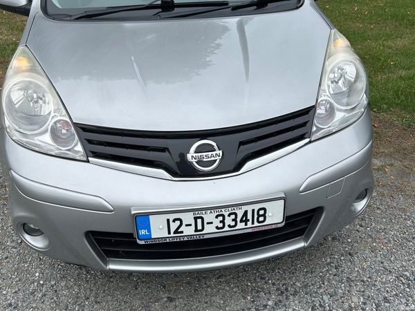 Nissan Note MPV, Petrol, 2012, Silver
