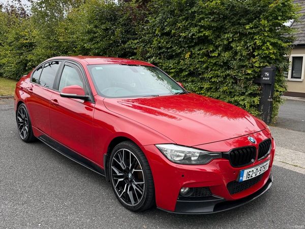 BMW 3-Series Saloon, Diesel, 2016, Red