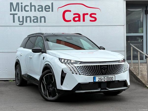Peugeot 5008 SUV, Electric, 2025, White