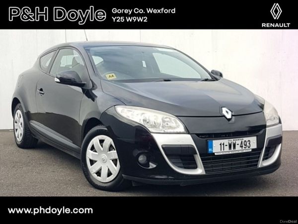 Renault Megane Coupe, Diesel, 2011, Black