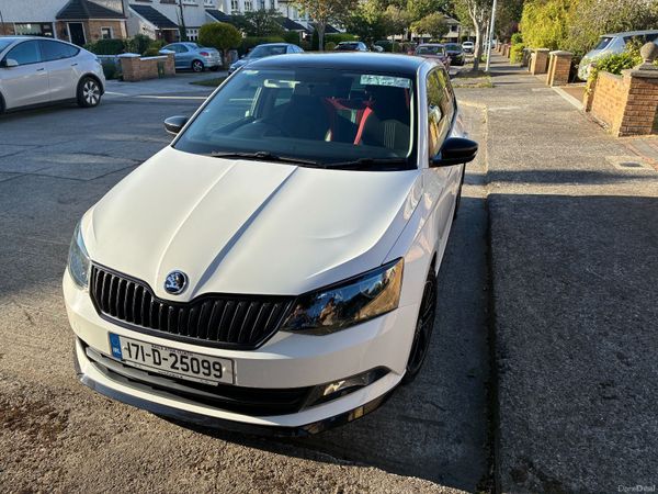Skoda Fabia Hatchback, Petrol, 2017, White