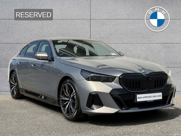 BMW 5-Series Saloon, Petrol Plug-in Hybrid, 2024, Grey