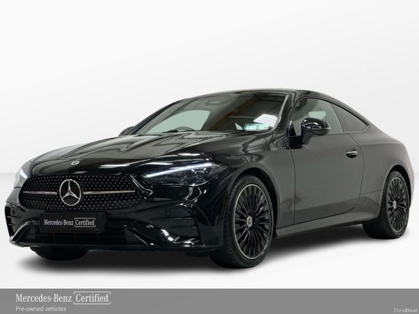 Mercedes-Benz CLE Coupe, Diesel Hybrid, 2026, Black